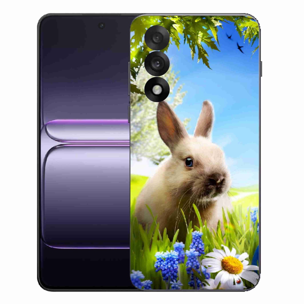 Gél védőhuzat mmCase a One Plus Nord 5 készülékhez - nyuszi