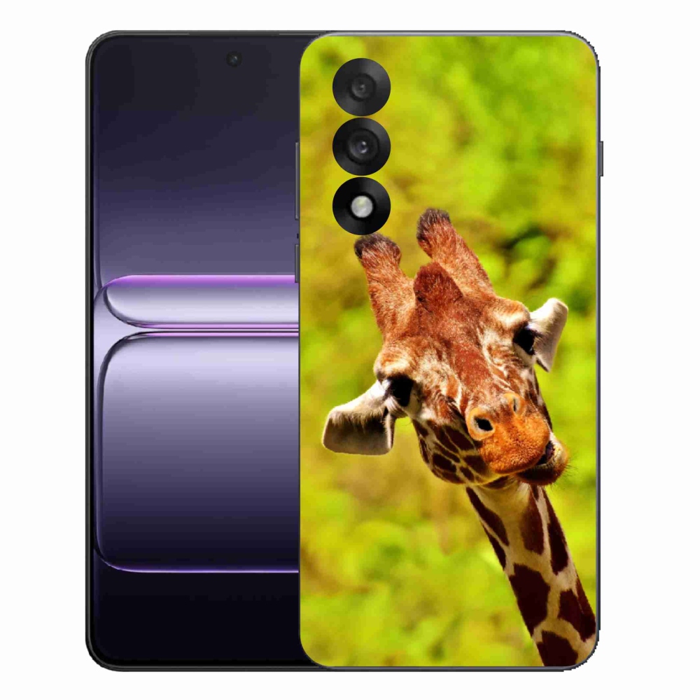 Zselés borítás mmCase One Plus Nord 5 készülékhez - zsiráf