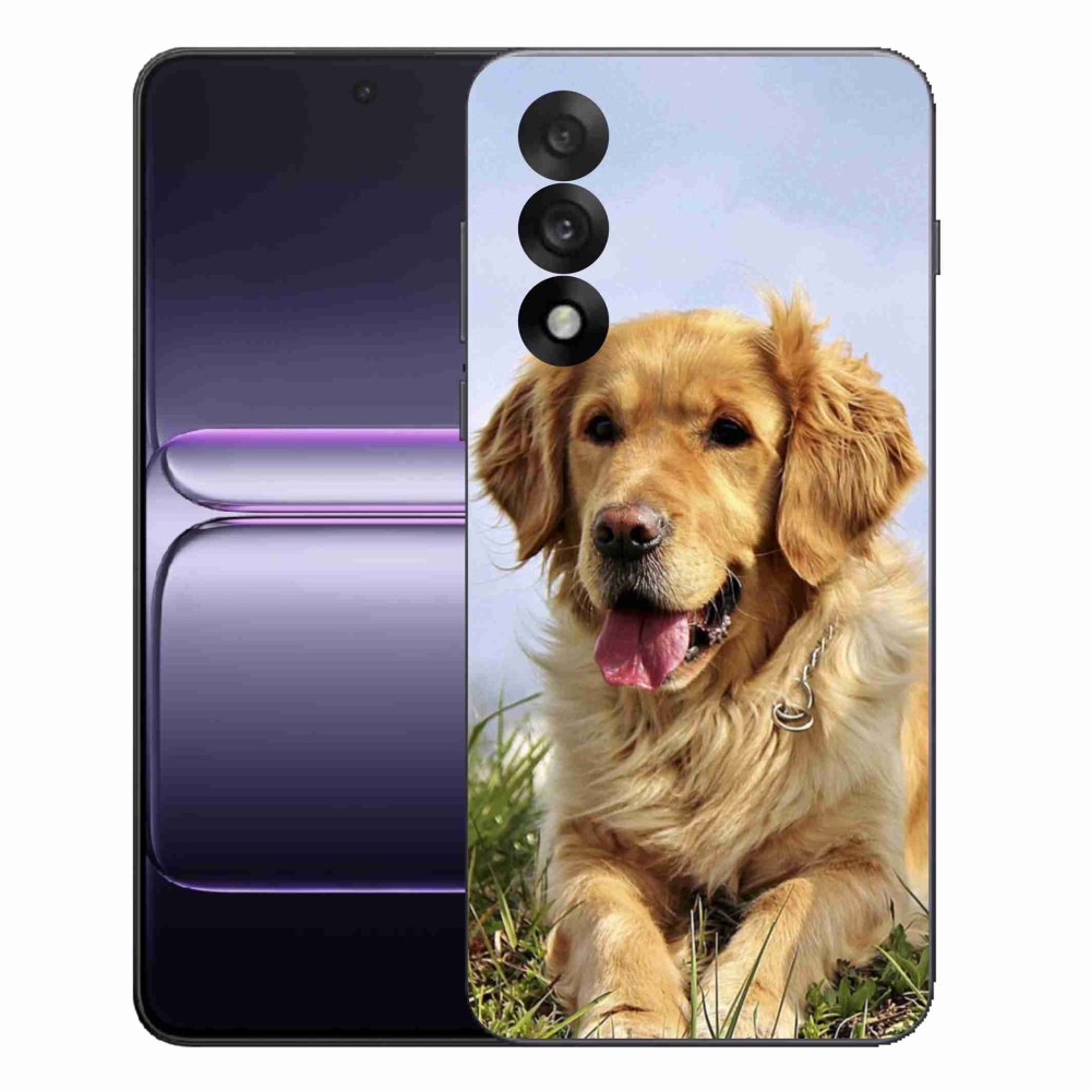 Zselés borítás mmCase a One Plus Nord 5 készülékhez - arany retriever
