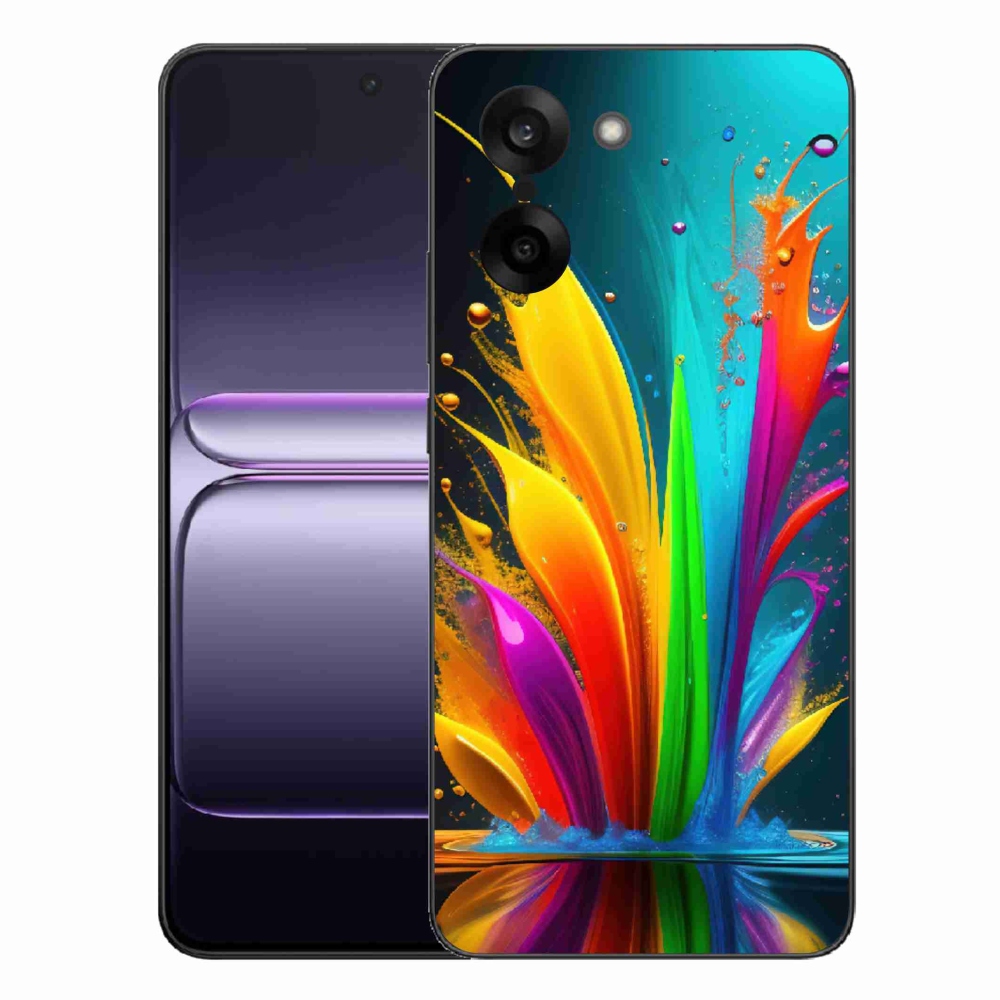 Gél védőhuzat mmCase for One Plus Nord CE5 - absztrakt motívum 1