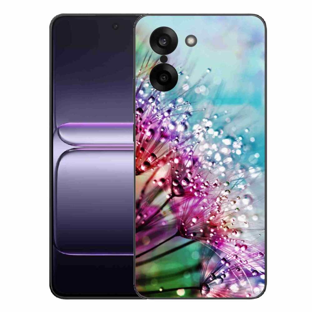 Zselés borító mmCase a One Plus Nord CE5 készülékhez - színes virágok