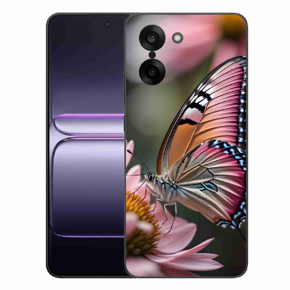 Zselés borító mmCase One Plus Nord CE5-hez - színben pillangó