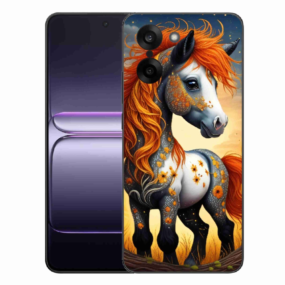 Zselés borítás mmCase a One Plus Nord CE5 készülékhez - színes póni