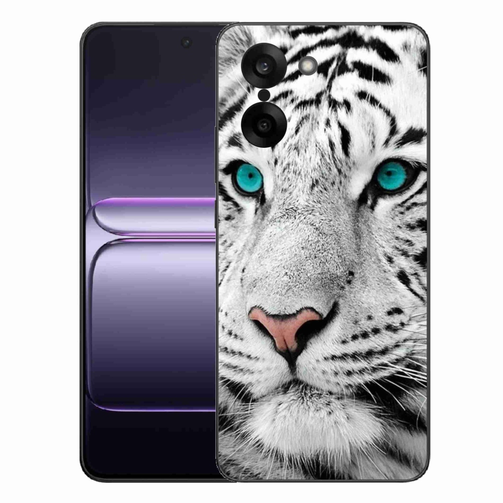Zselés tok mmCase One Plus Nord CE5-hez - fehér tigris