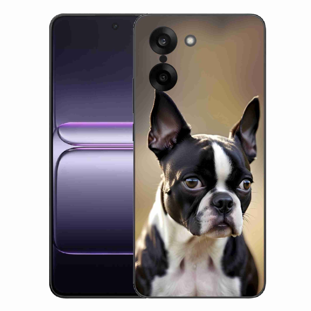 Zselés borítás mmCase a One Plus Nord CE5 készülékhez - Boston Terrier