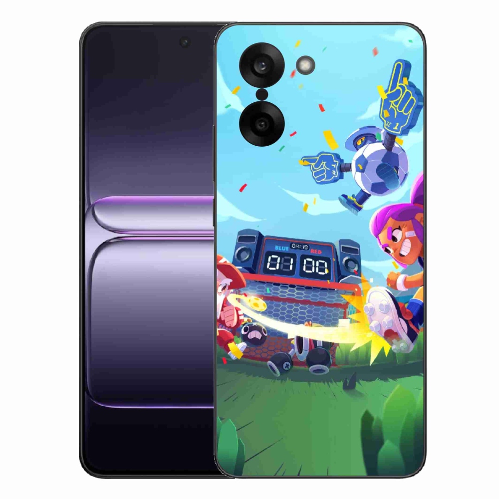 Zselés borítás mmCase a One Plus Nord CE5 készülékhez - verekedős csillagok 1