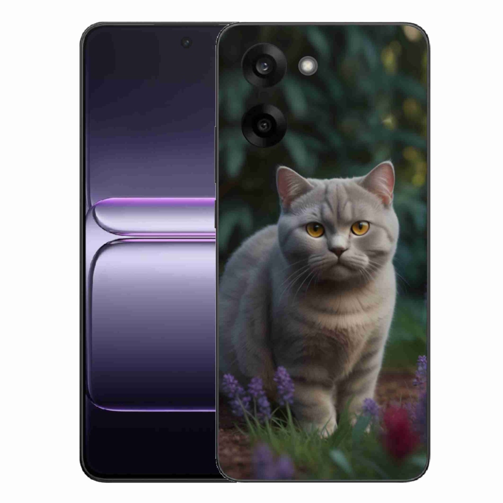 Zselés borítás mmCase a One Plus Nord CE5 készülékhez - brit macska