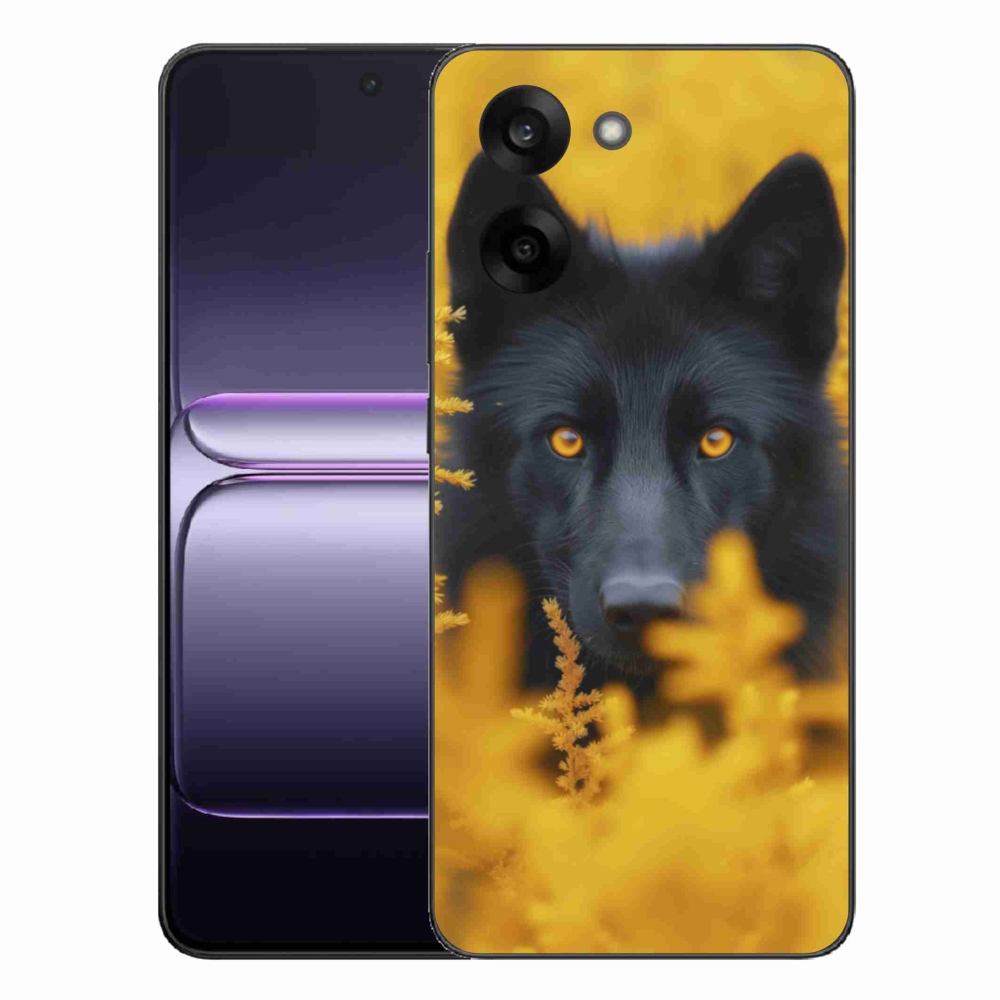 Zselés tok mmCase One Plus Nord CE5 - fekete farkas 2