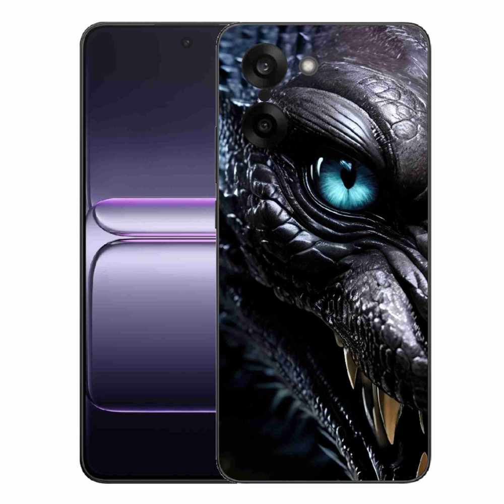 Zselés borítás mmCase a One Plus Nord CE5-ön - sárkány nézet