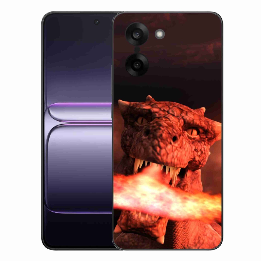Zselés tok mmCase a One Plus Nord CE5 készülékhez - sárkány