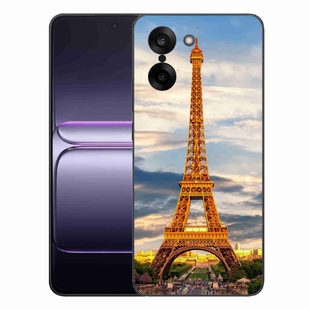Zselés borítás mmCase a One Plus Nord CE5 készülékhez - eiffel-torony 3