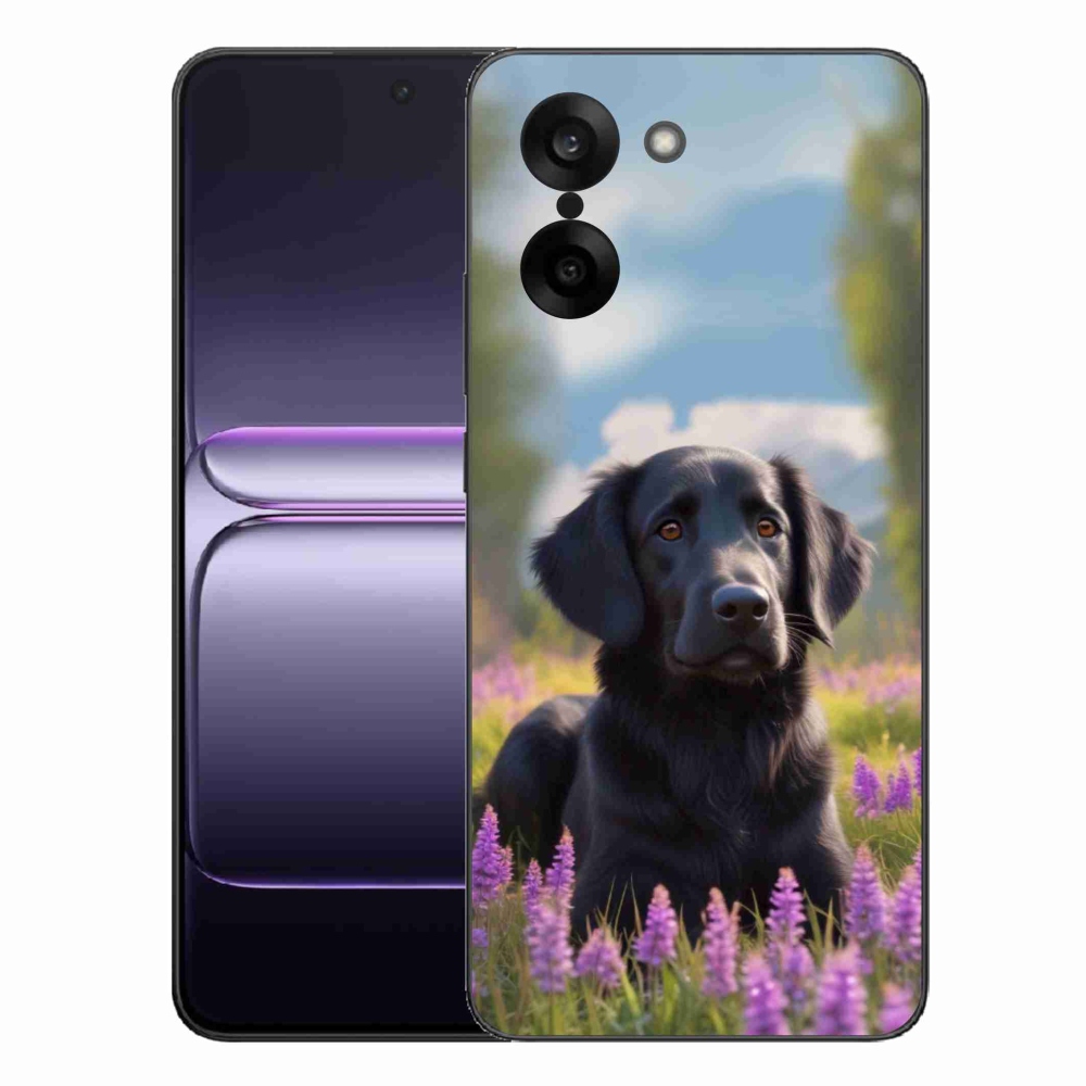 Zselés borítás mmCase a One Plus Nord CE5 készülékhez - elegáns fekete retriever