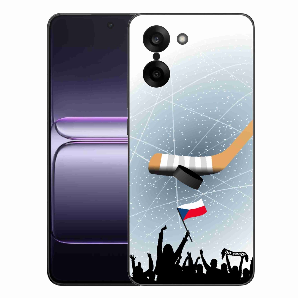 Zselés borítás mmCase a One Plus Nord CE5-hez - hoki rajongóknak
