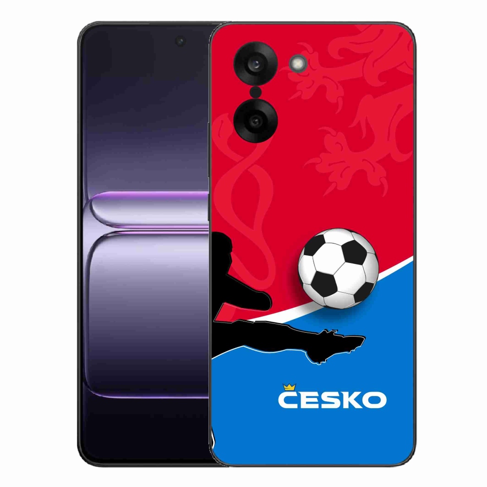 Gél védőhuzat mmCase for One Plus Nord CE5 - foci Csehország 2