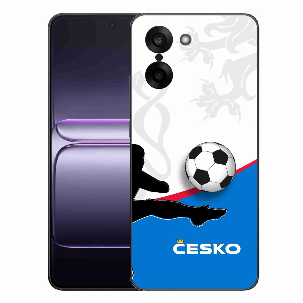 Gél védőburkolat mmCase for One Plus Nord CE5 - futball Csehország 3