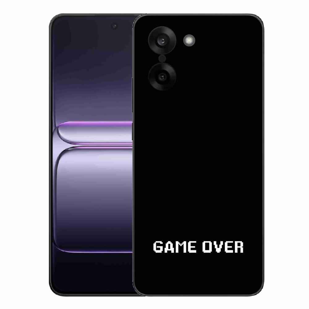 Gél borítás mmCase a One Plus Nord CE5-ön - játék fekete háttérrel