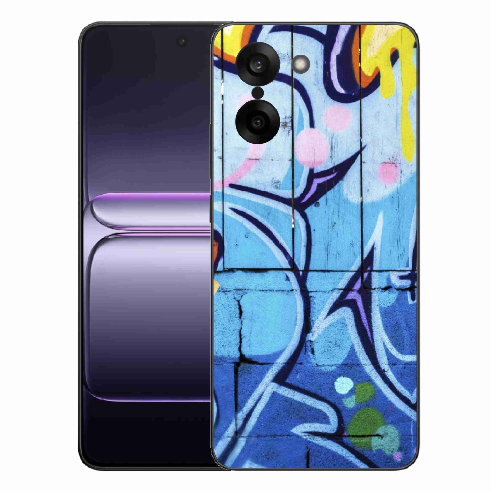 Zselés borítás mmCase a One Plus Nord CE5-ön - graffiti