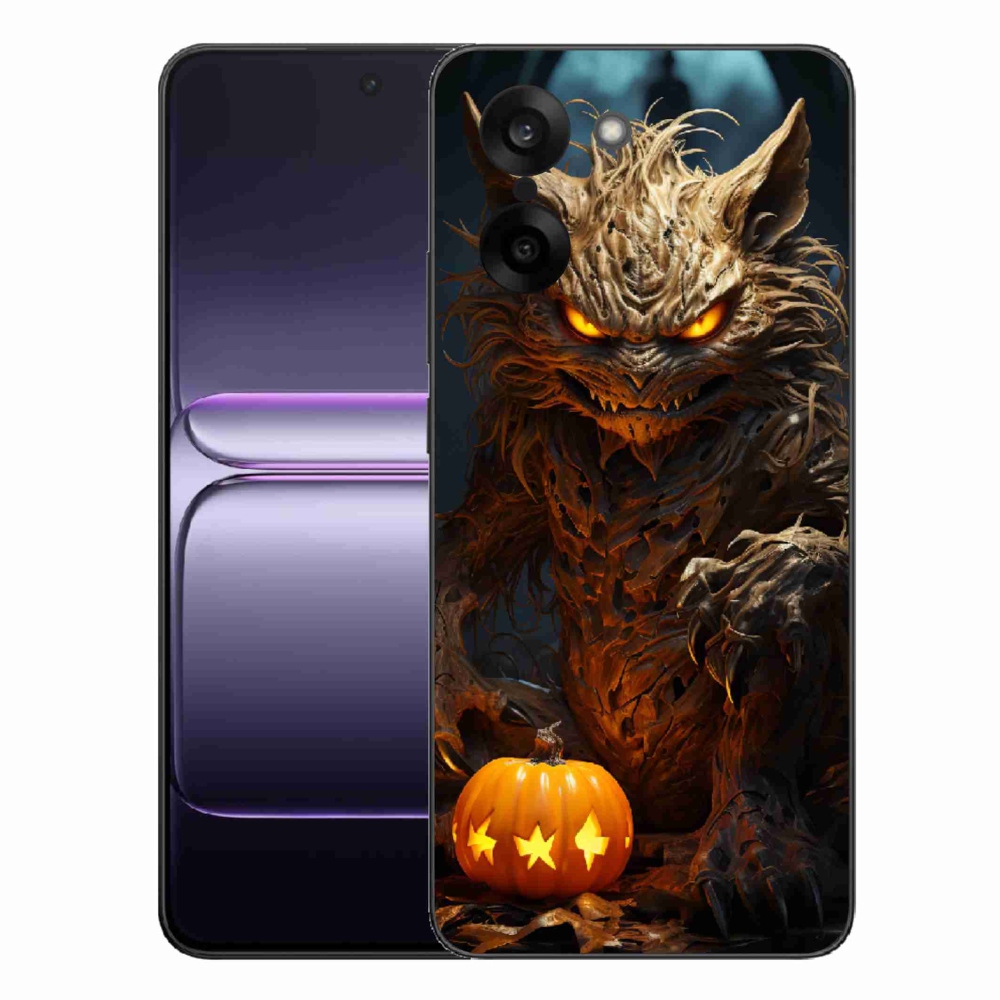 Zselés borítás mmCase One Plus Nord CE5 készülékhez - Halloween szörnyeteg