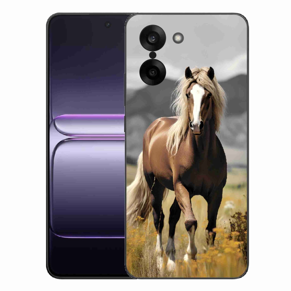 Zselés tok mmCase a One Plus Nord CE5-hez - barna ló 1