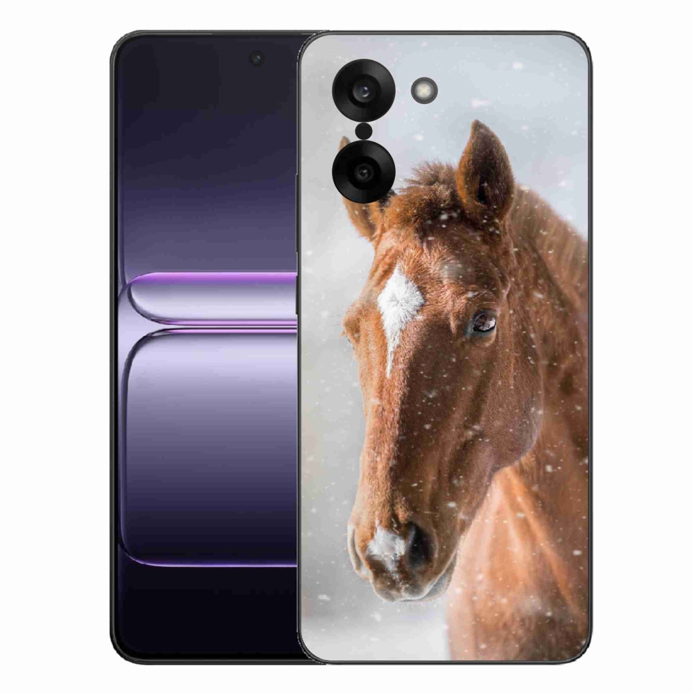 Zselés tok mmCase a One Plus Nord CE5-hez - barna ló 2