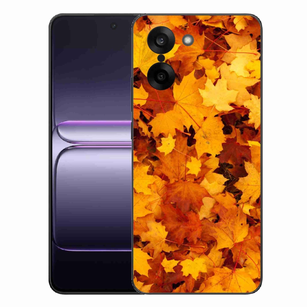 Zselés tok mmCase a One Plus Nord CE5 készülékhez - juharlevelek