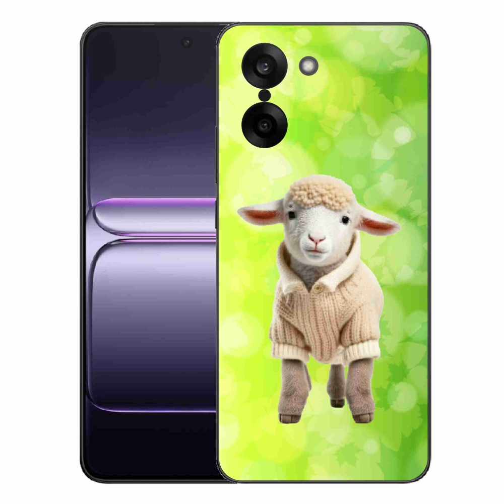 Zselés borítás mmCase a One Plus Nord CE5-hez - bárány pulóverben