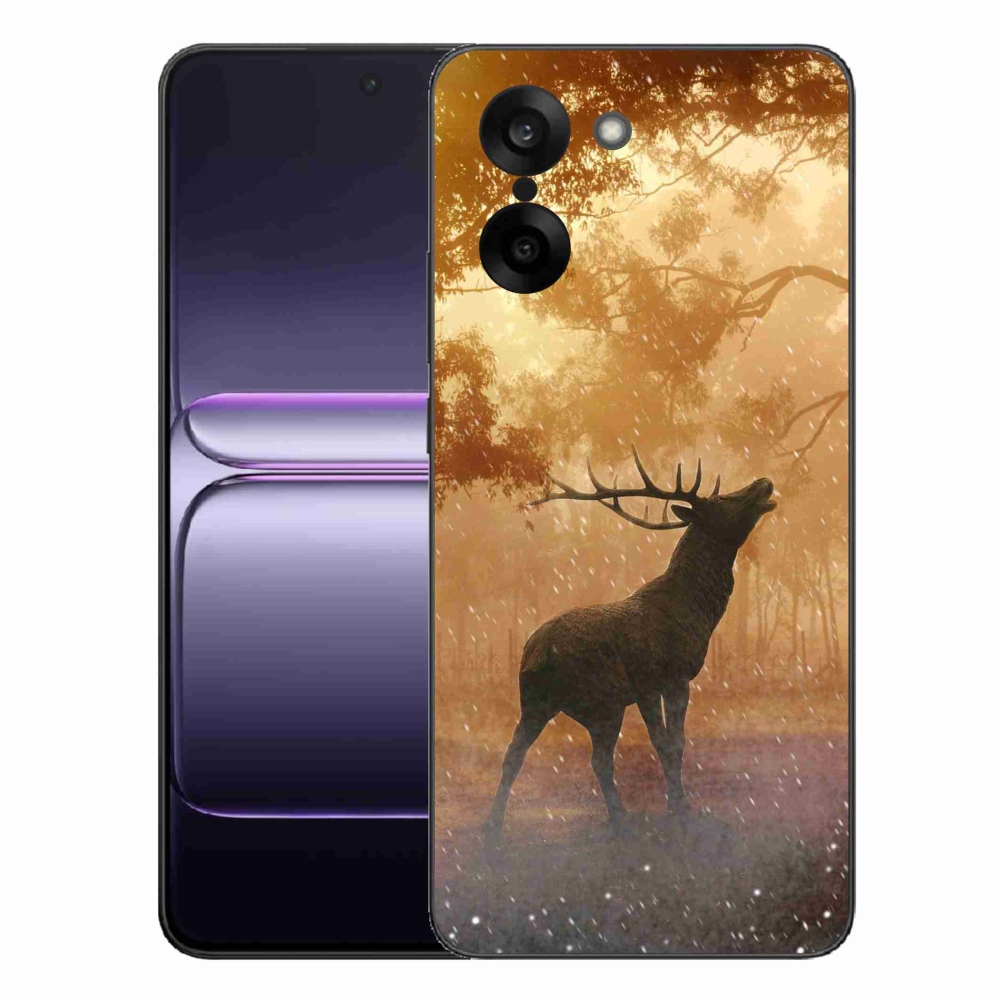 Zselés borítás mmCase for One Plus Nord CE5 - őzek a szarvasbőgésben
