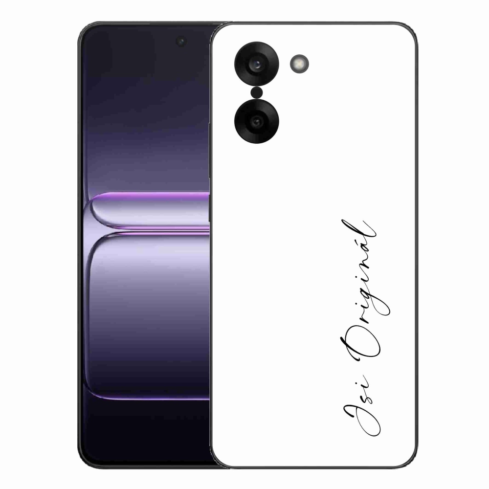 Gél borító mmCase One Plus Nord CE5 - te vagy az eredeti fehér háttér