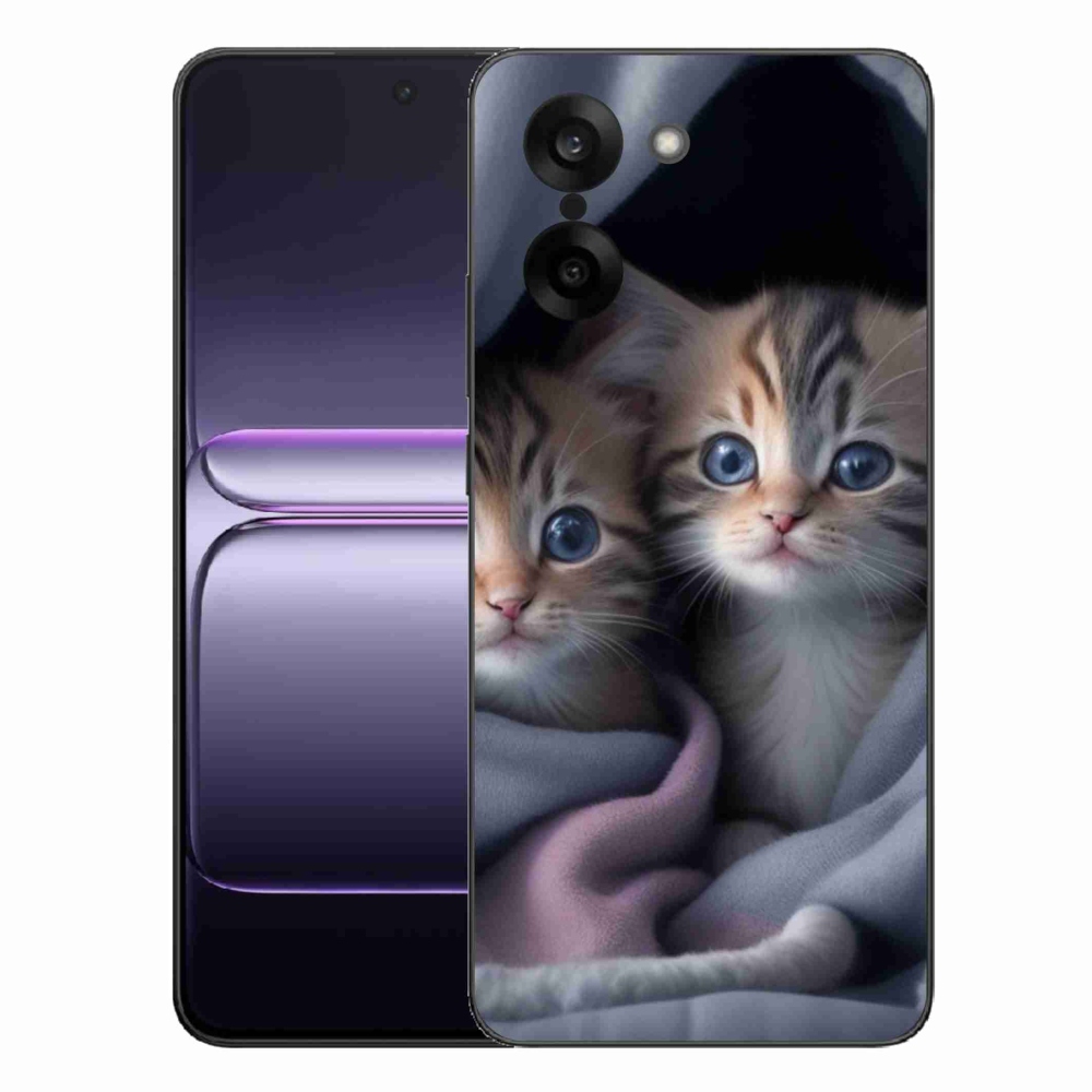 Zselés borítás mmCase a One Plus Nord CE5-hez - cat duo 2