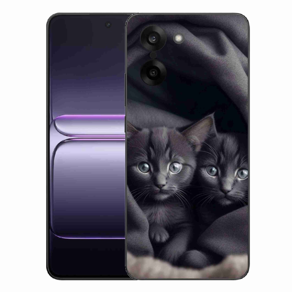 Zselés borítás mmCase a One Plus Nord CE5-hez - cat duo