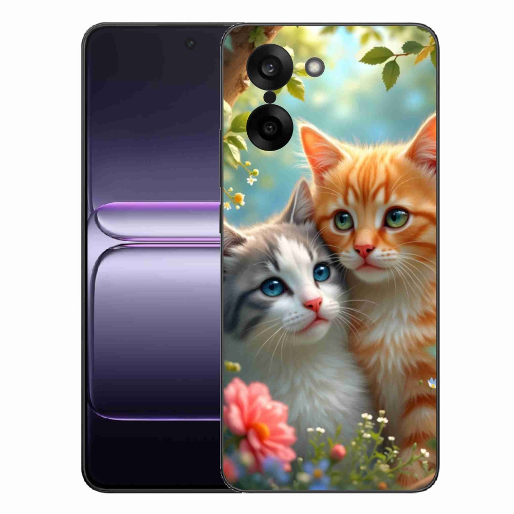 Zselés borítás mmCase a One Plus Nord CE5 készülékhez - cat love 2