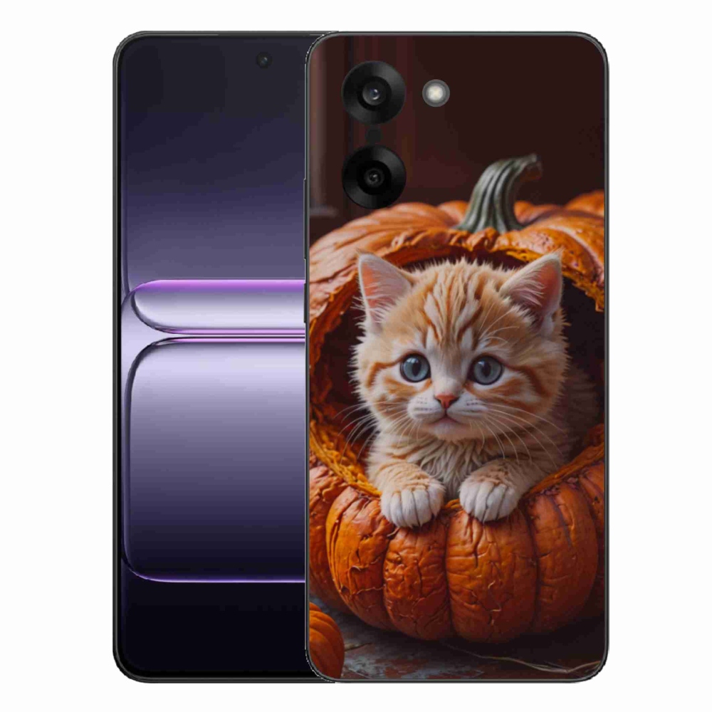 Zselés borítás mmCase a One Plus Nord CE5 készülékhez - cica és tök 2