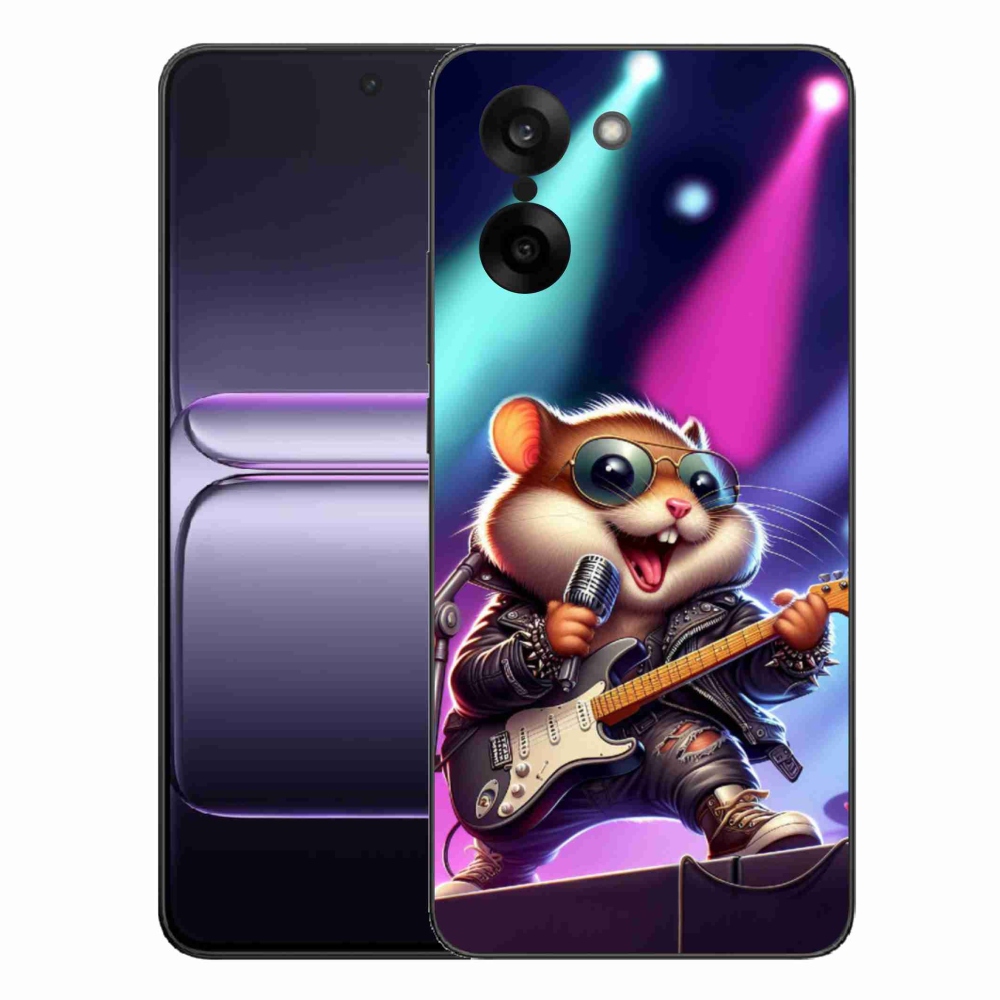 Gél borítás mmCase a One Plus Nord CE5-hez - hörcsög hintaló