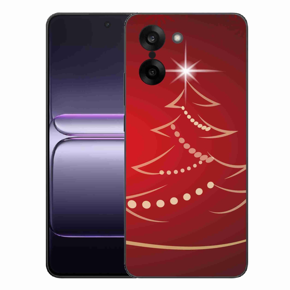 Gél borító mmCase a One Plus Nord CE5 készülékre - karácsonyfa karikatúra