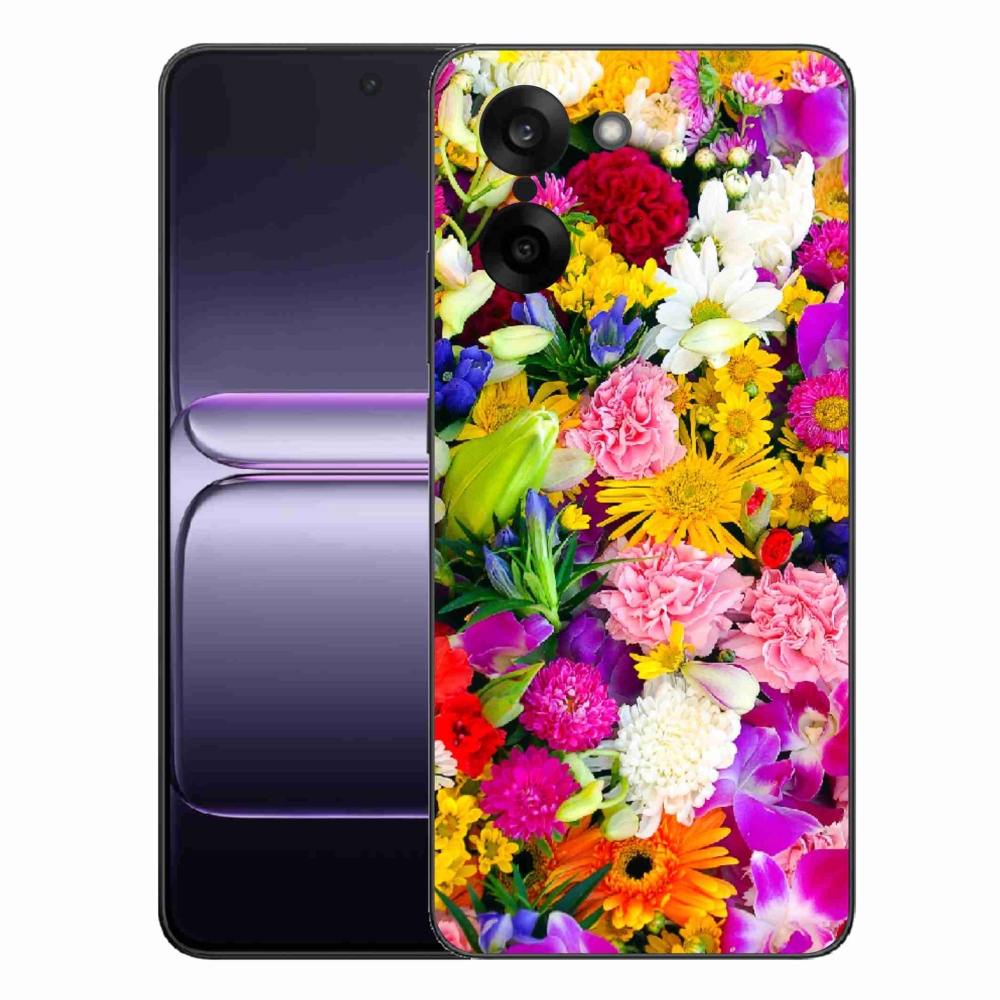 Zselés tok mmCase a One Plus Nord CE5 készülékhez - virág 12