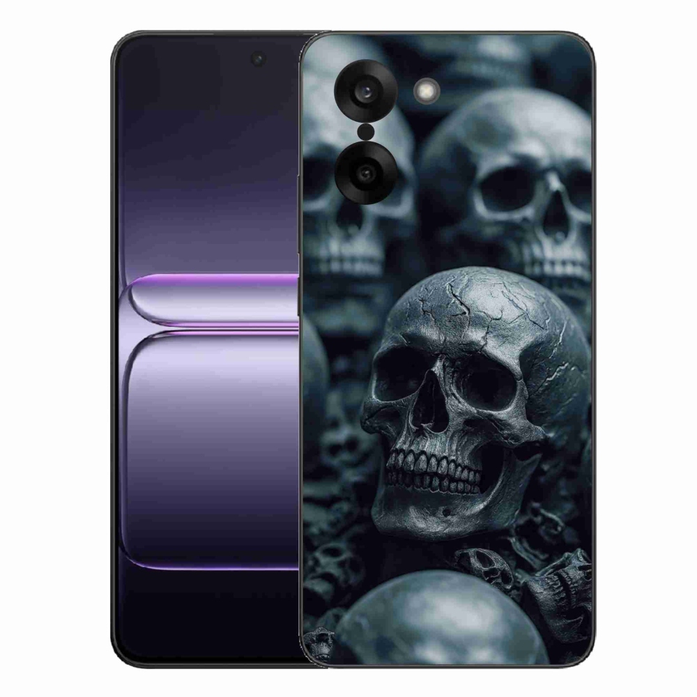 Zselés borítás mmCase a One Plus Nord CE5 készülékhez - koponya 2