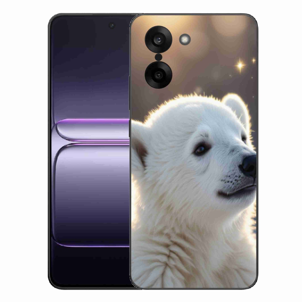 Zselés tok mmCase a One Plus Nord CE5 készülékhez - jegesmedve
