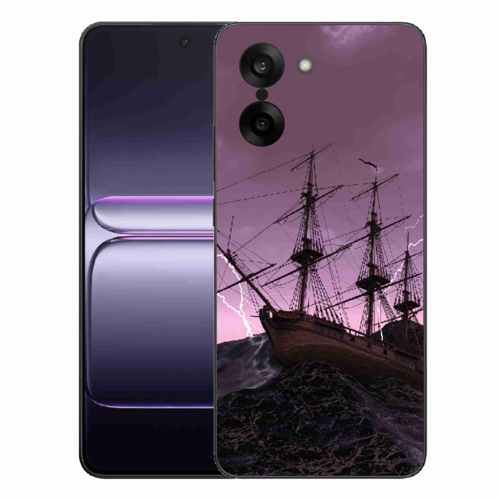 Zselés borítás mmCase a One Plus Nord CE5 készülékhez - hajó a viharban