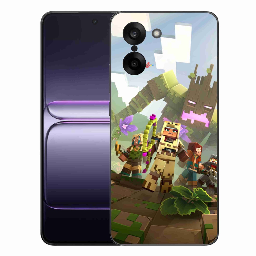 Zselés borítás mmCase a One Plus Nord CE5-ön - minecraft 1