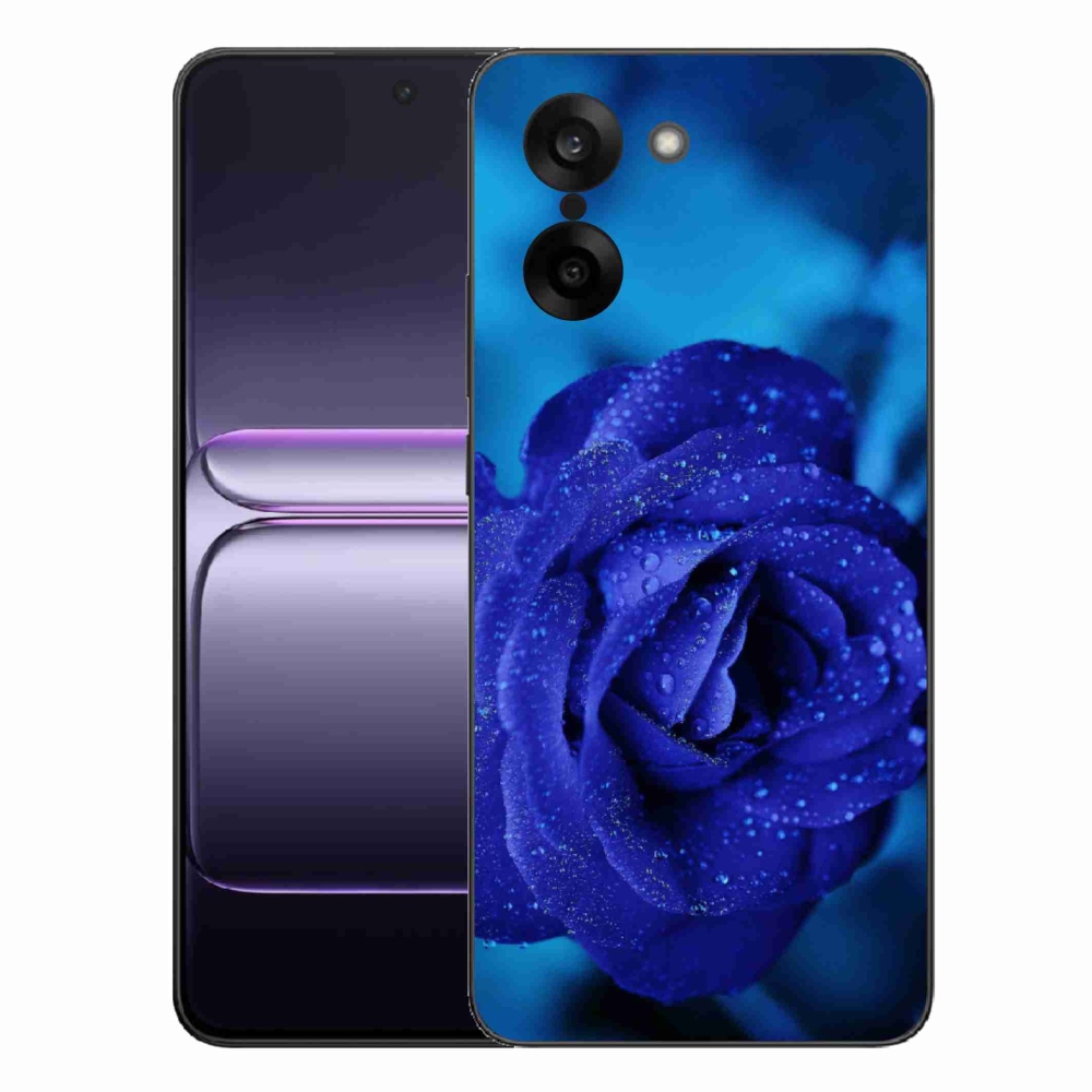 Zselés borítás mmCase One Plus Nord CE5 készülékhez - kék rózsa