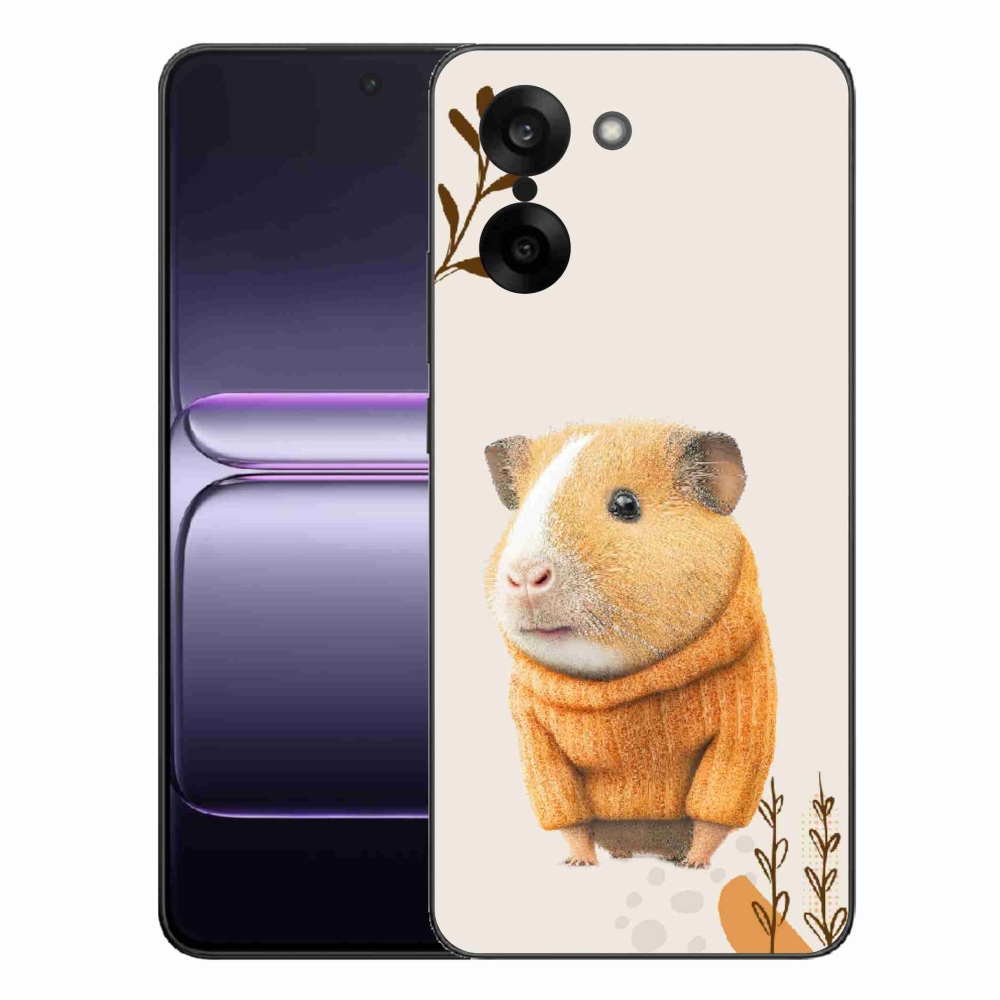 Zselés borítás mmCase a One Plus Nord CE5 készülékhez - tengerimalac pulóverben