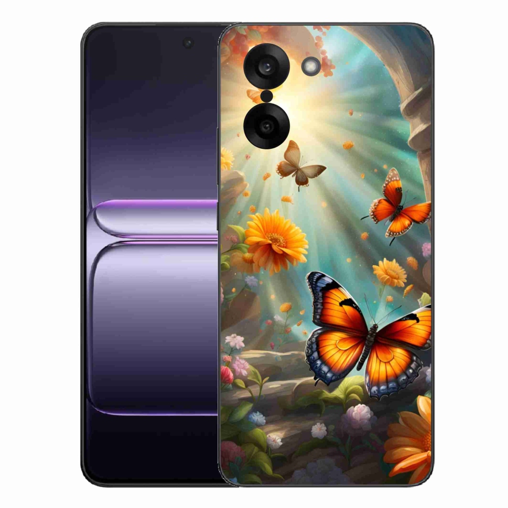 Gél borítás mmCase on One Plus Nord CE5 - pillangókert 2