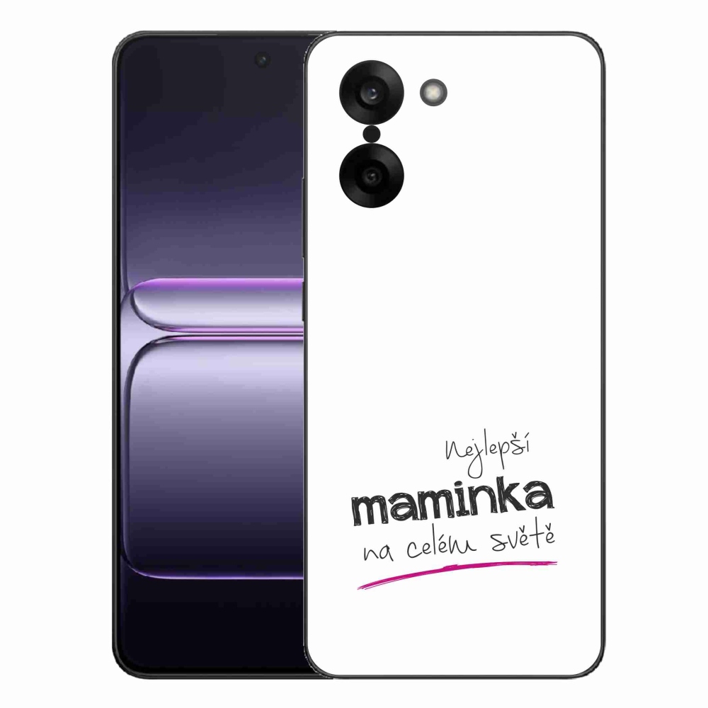 Gél borító mmCase a One Plus Nord CE5 készülékre - Best Mom 4 fehér háttér