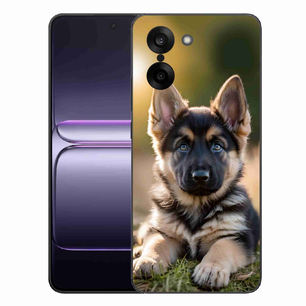 Zselés borítás mmCase for One Plus Nord CE5 - Német juhászkutya a vadonban