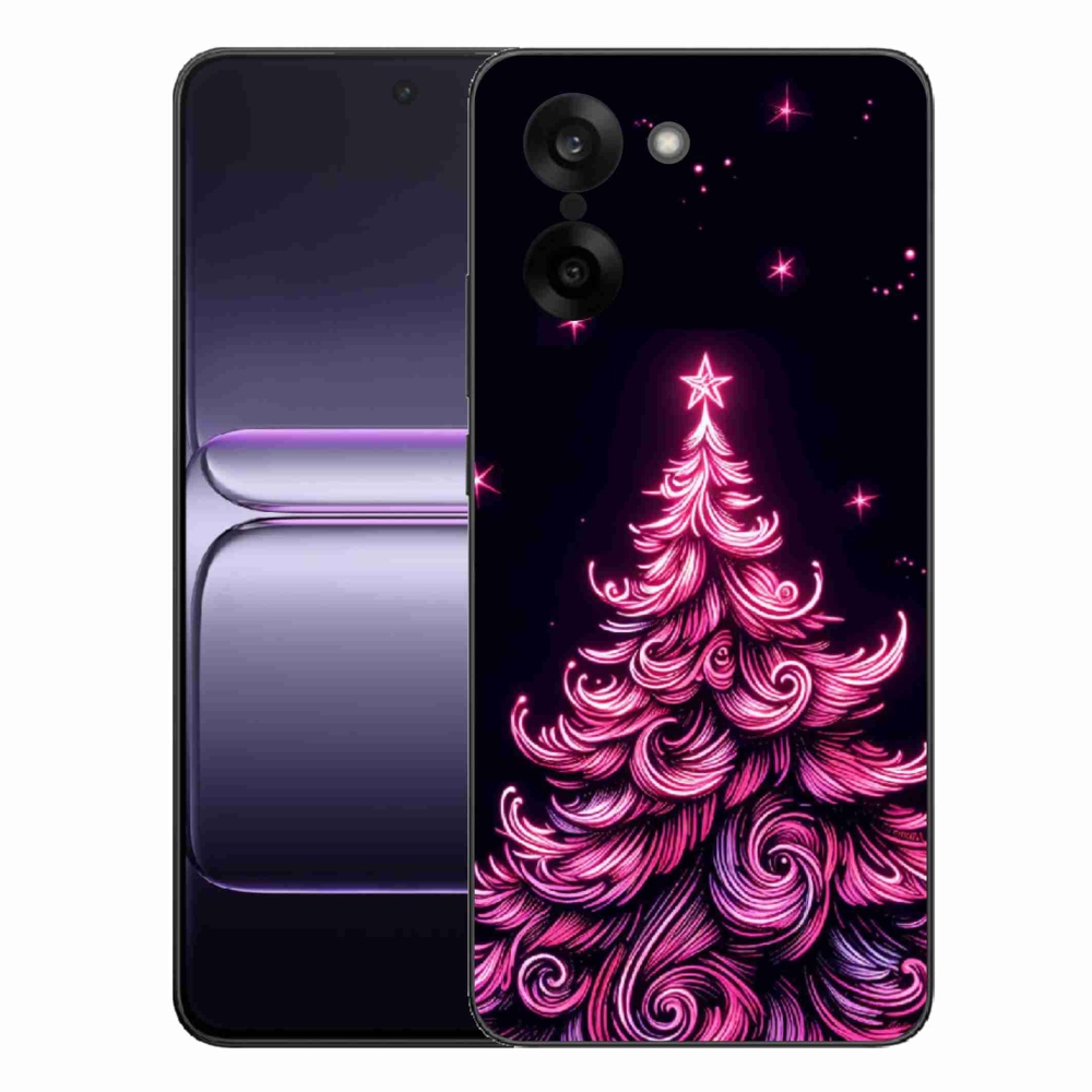 Gél borítás mmCase on One Plus Nord CE5 - neon karácsonyfa 2