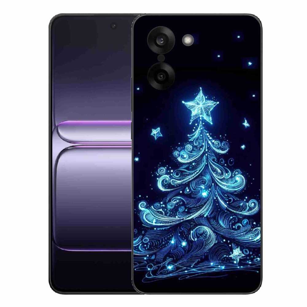 Gél borítás mmCase on One Plus Nord CE5 - neon karácsonyfa 4