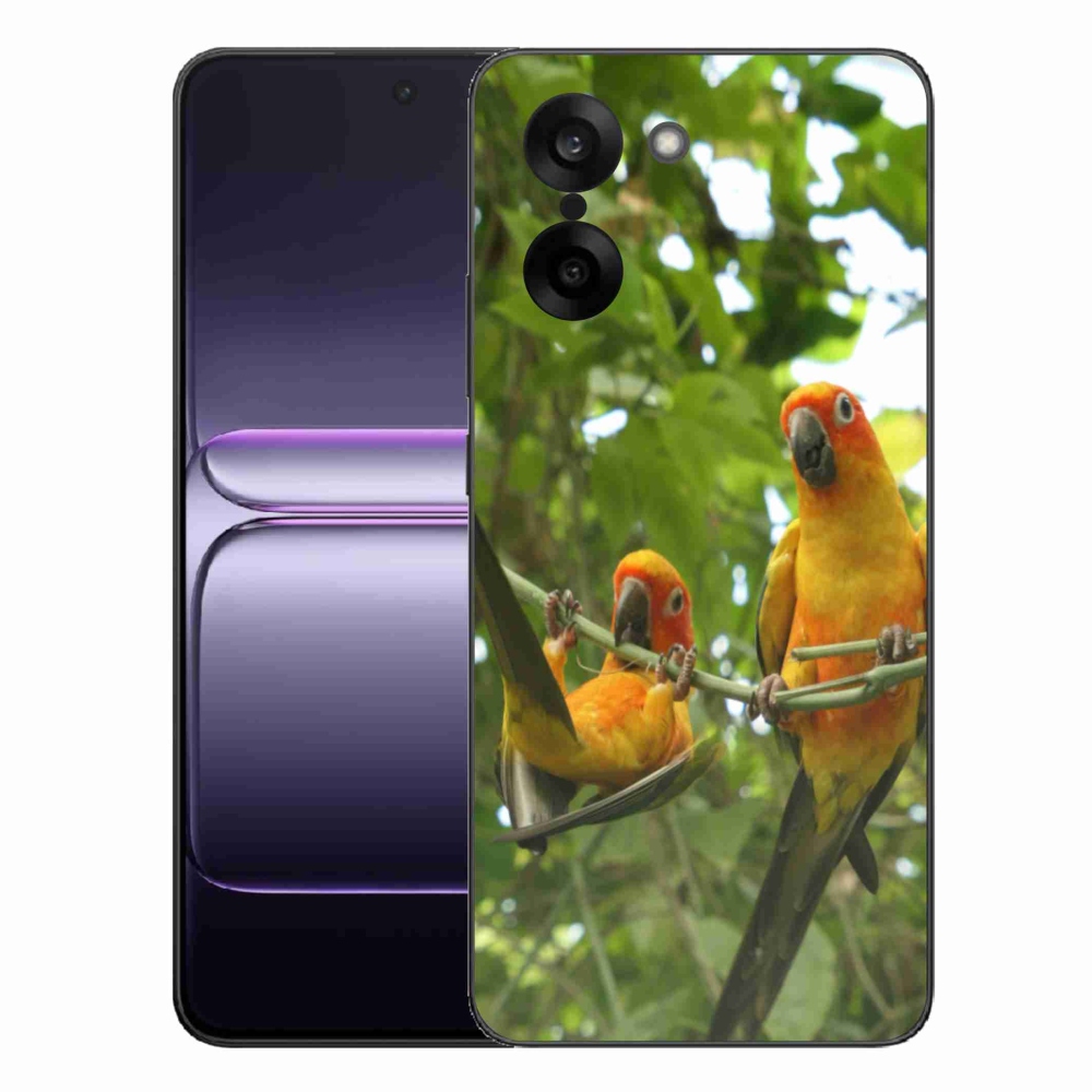 Zselés borítás mmCase a One Plus Nord CE5 készülékhez - papagájok aratingy
