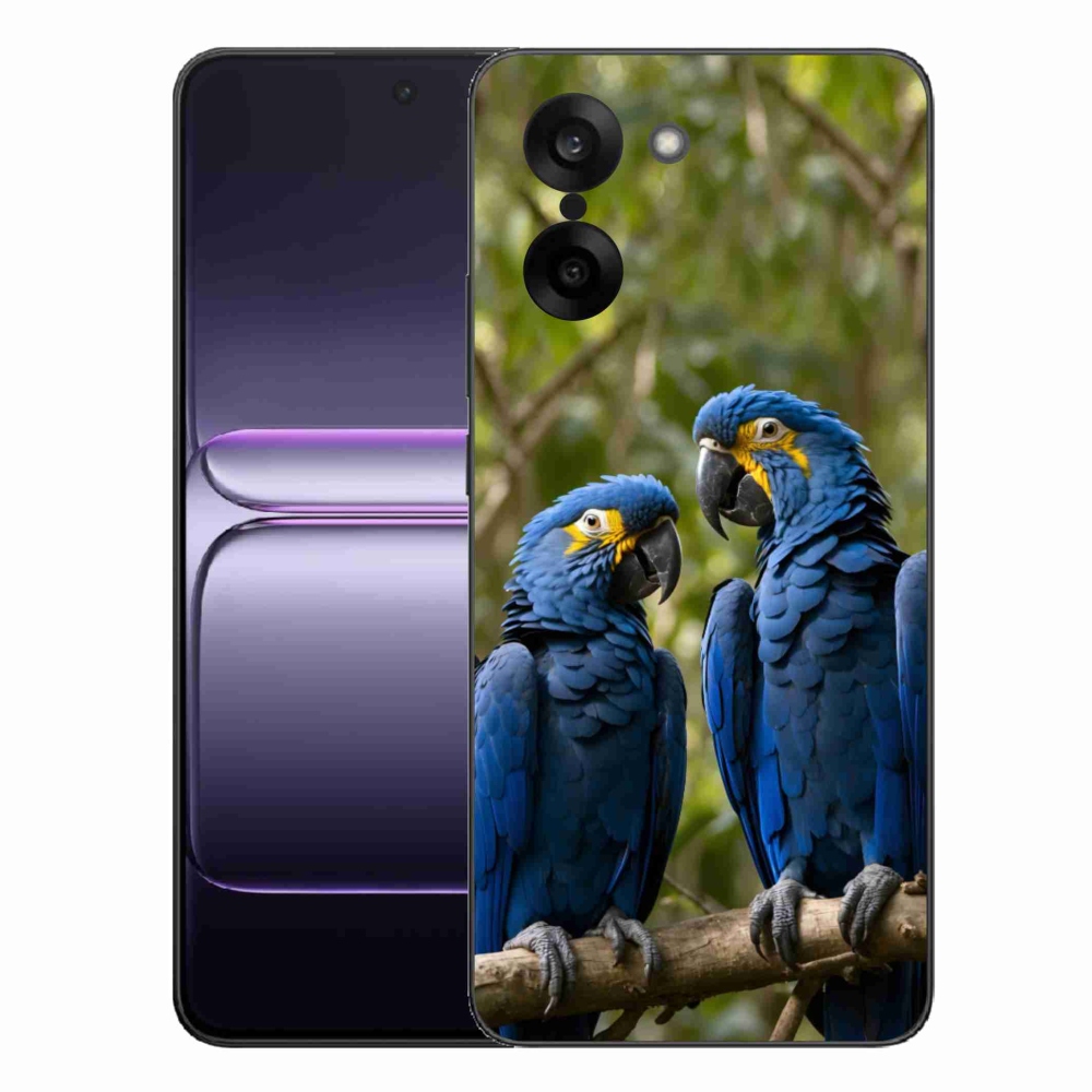 Zselés tok mmCase a One Plus Nord CE5 készülékhez - papagáj duó