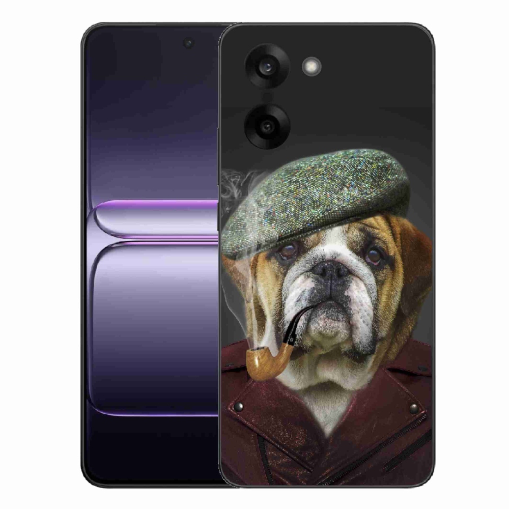 Zselés borítás mmCase a One Plus Nord CE5-hez - kutya csővel