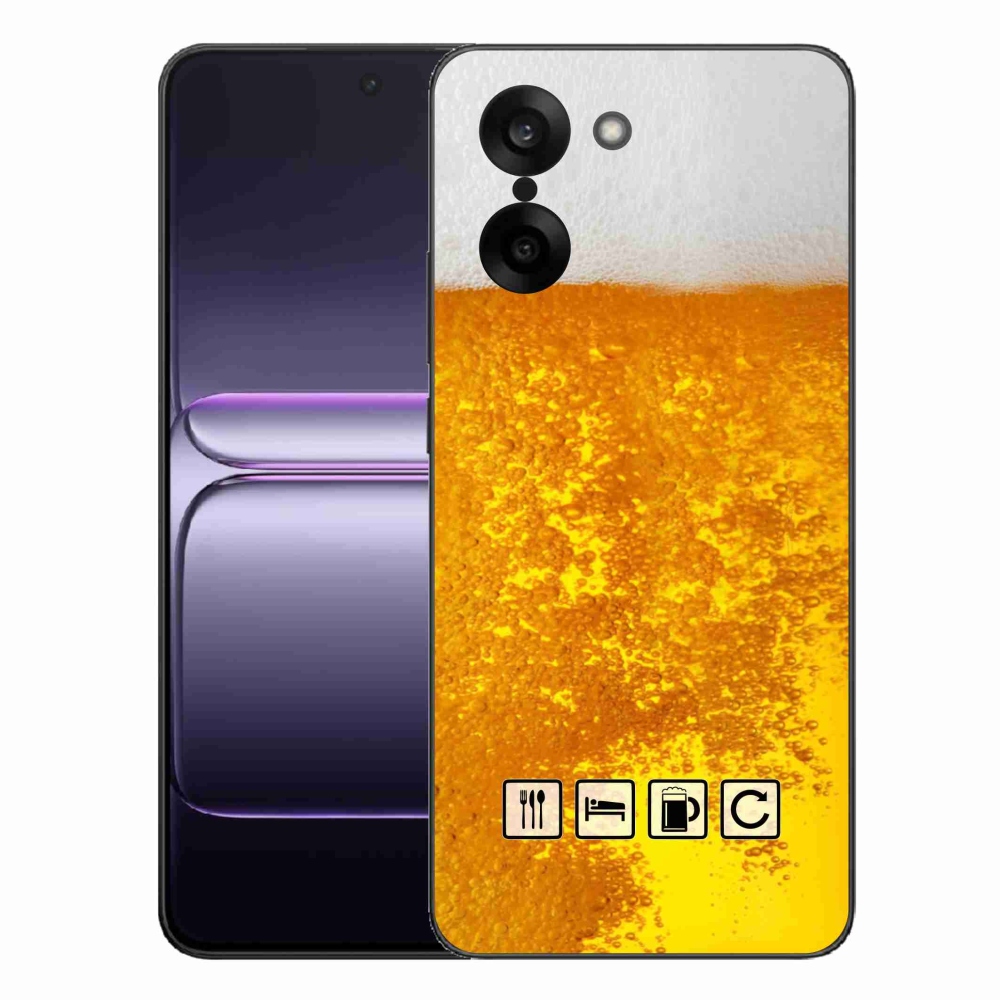 Zselés borítás mmCase a One Plus Nord CE5-hez - sör motívum 3
